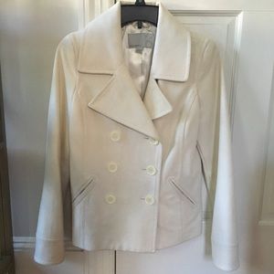 Cream Pea Coat